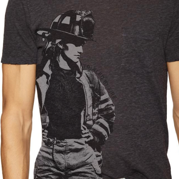 Charity Merch T-Shirt - Trialed by Fire (Charcoal)