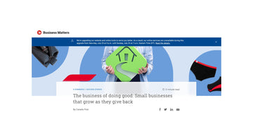 Sootsoap profiled in Canada Post's 
