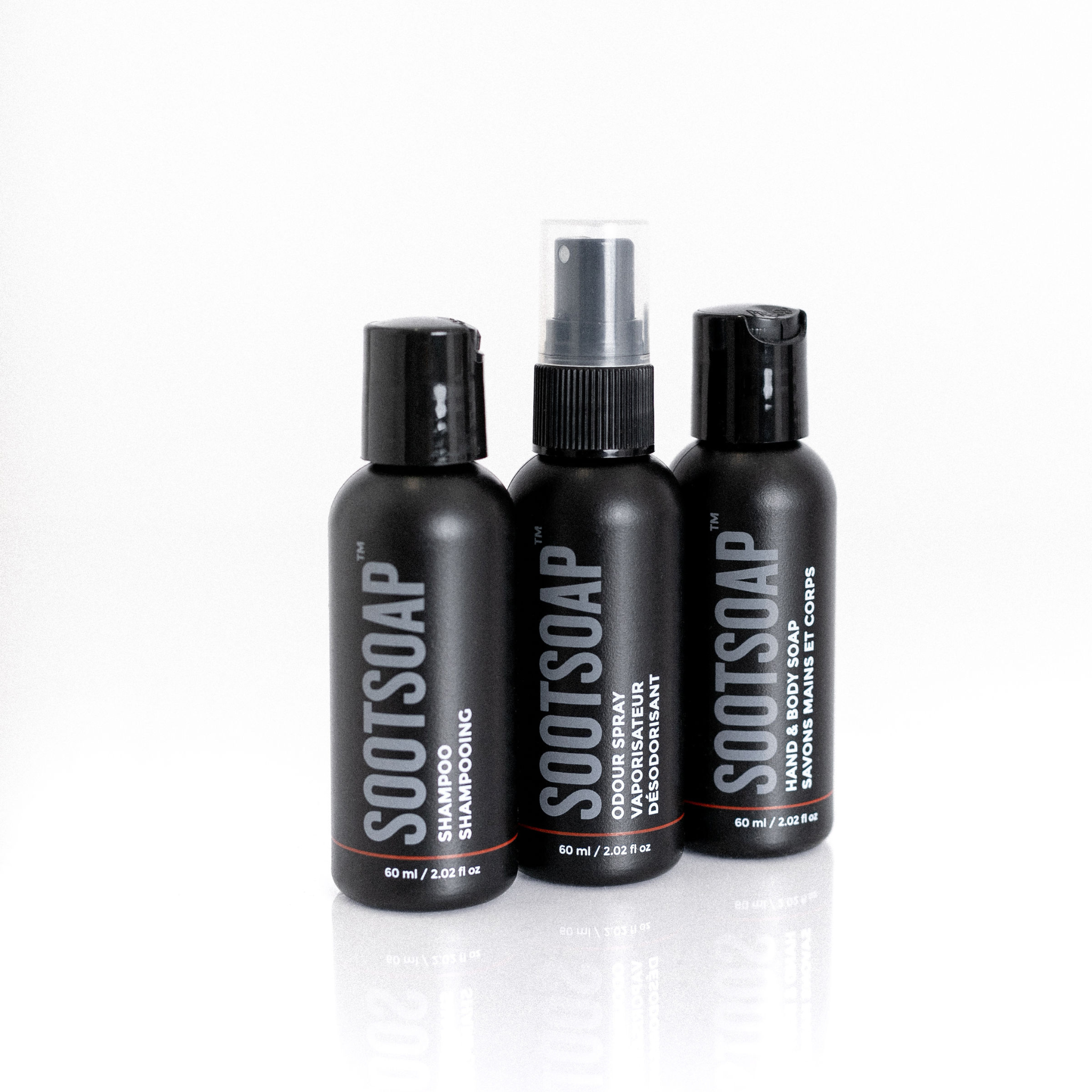 Sootsoap 3-Piece Carry Kit | Detoxify & Deodorize | Firefighter Sootsoap 3-Piece Carry Kit | Detoxify & Deodorize | Firefighter