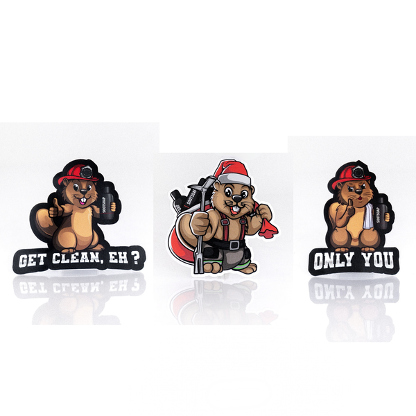 3 Beavers | Sticker Set