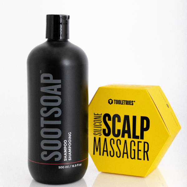Healthy Head Bundle | SOOTSOAP Shampoo + Scalp Massager