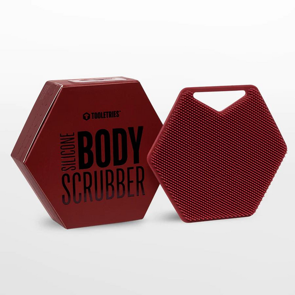 Silicone Body Scrubber - Special Edition Red