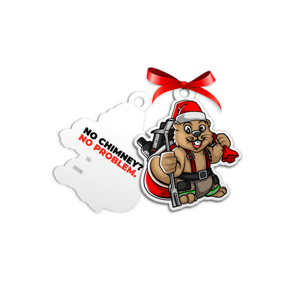 Holiday Gift Tag | No Chimney? No Problem! (Single item)