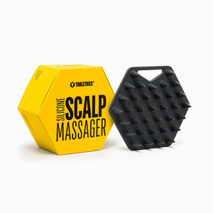 Deep Cleaning & Stimulating silicone scalp massager by Tooletries