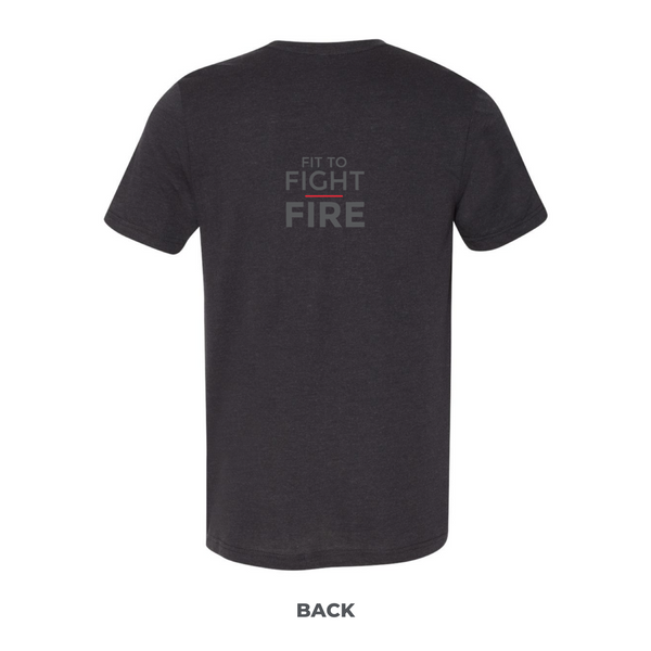 SOOTSOAP Charity T-Shirt - Fit to Fight Fire - Firefighter T-Shirt