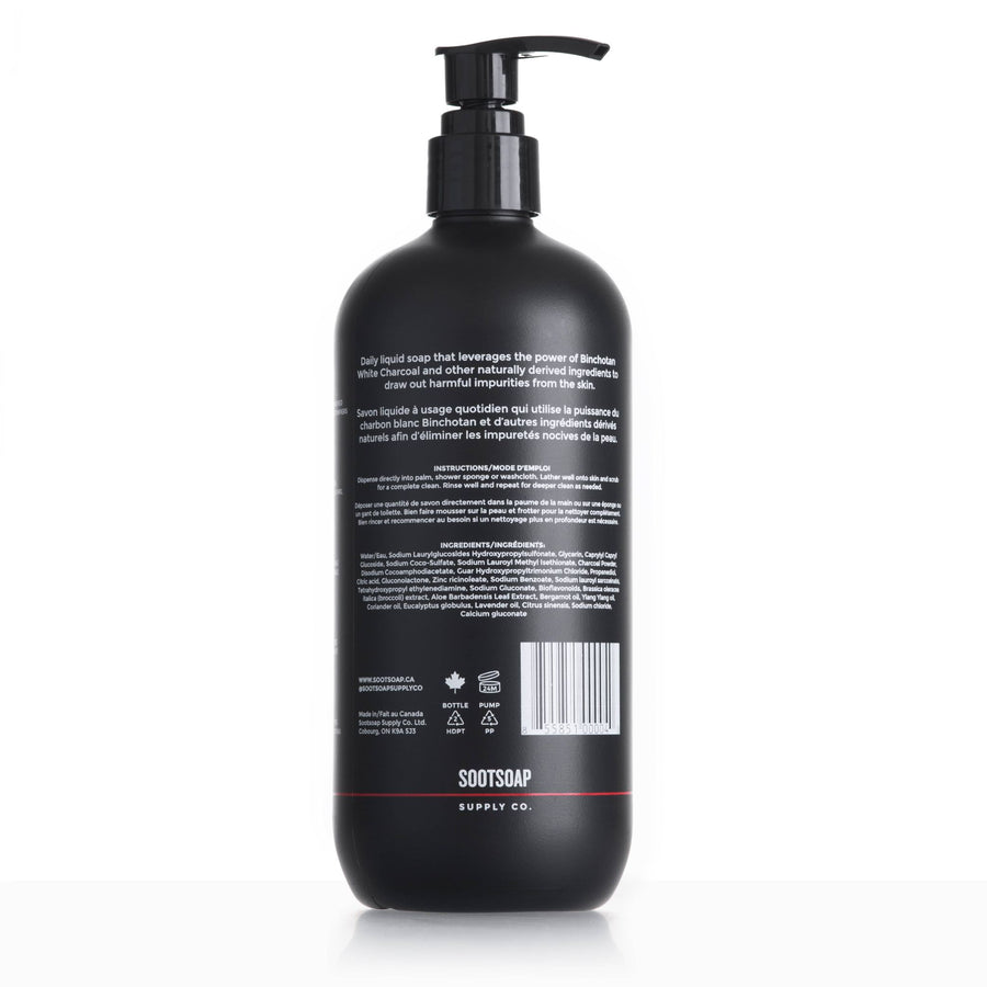 Sootsoap Hand & Body Soap - Firefighter Soap - Decon Charcoal Soap